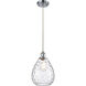 Ballston Large Waverly LED 8 inch Polished Chrome Mini Pendant Ceiling Light in Silver, Ballston