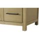 Alina 42 X 34 inch Linen Oak Bathroom Vanity Cabinet