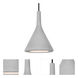 Gala LED Black Cord Pendant Ceiling Light