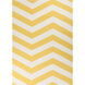 Frontier 132 X 96 inch Saffron, White Rug