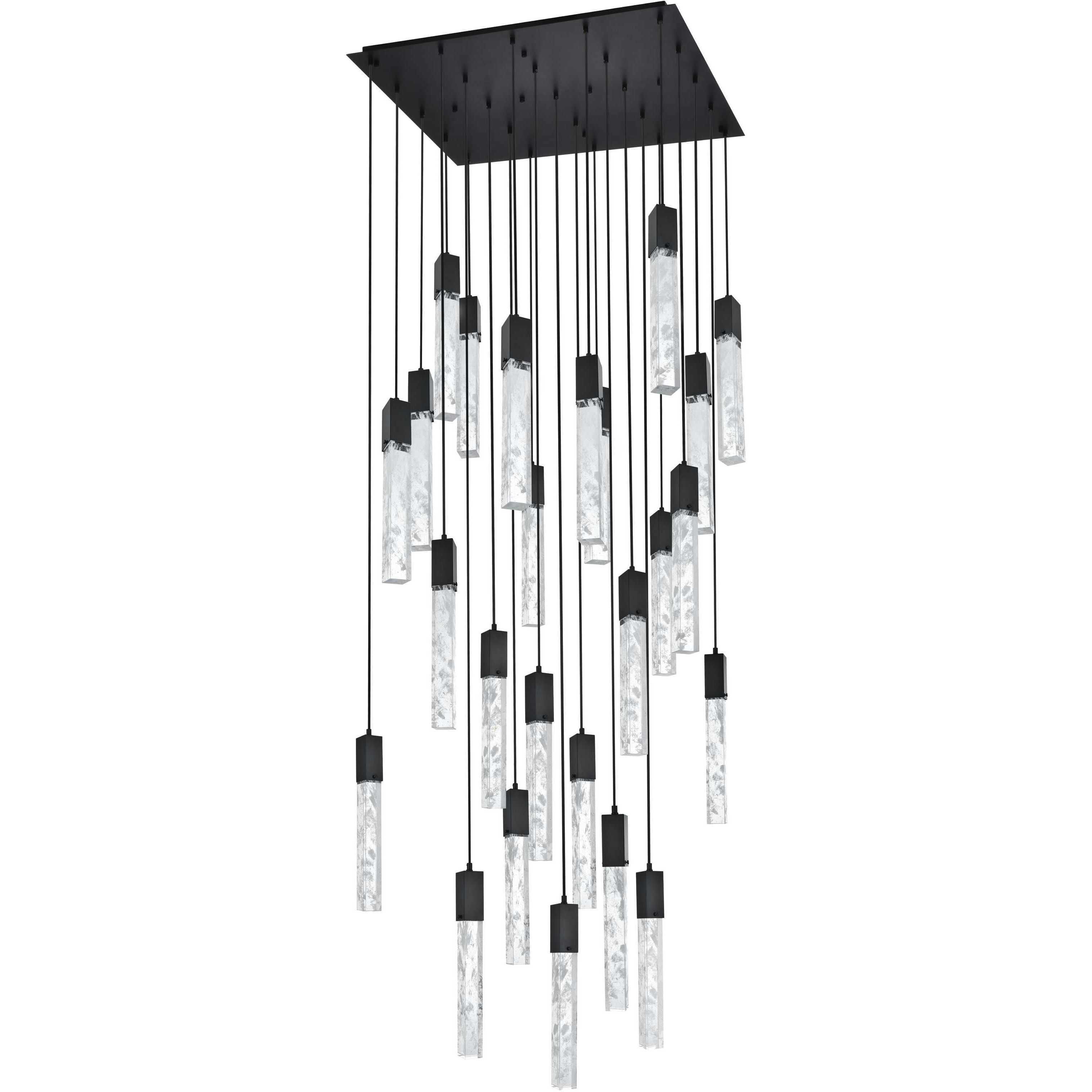 Aurora 16 Light 30 inch Satin Gold Chandelier Ceiling Light