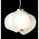 Ume 1 Light 6.2 inch Black Mini Pendant Ceiling Light in Frosted