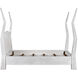Patras White Wash Bed, Eastern King