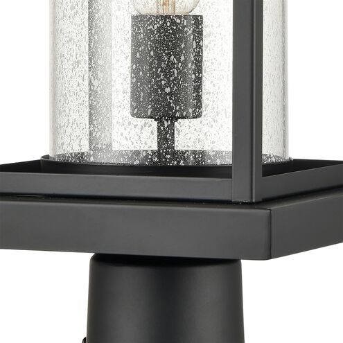 Minersville 1 Light 23 inch Matte Black Outdoor Post Light
