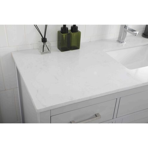 Lewis 60 X 22 X 34 inch Grey Vanity Sink Set