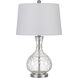 Nador 27 inch 150 watt Clear Table Lamp Portable Light