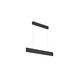 Canada LED 47 inch Black Island Lighting Ceiling Light
