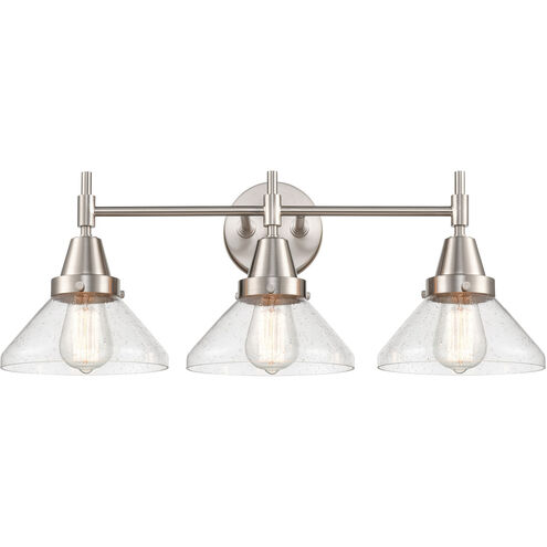 Caden 3 Light 26 inch Satin Nickel Bath Vanity Light Wall Light