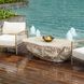 Oakmont 60 X 17 inch Natural Concrete Outdoor Coffee Table