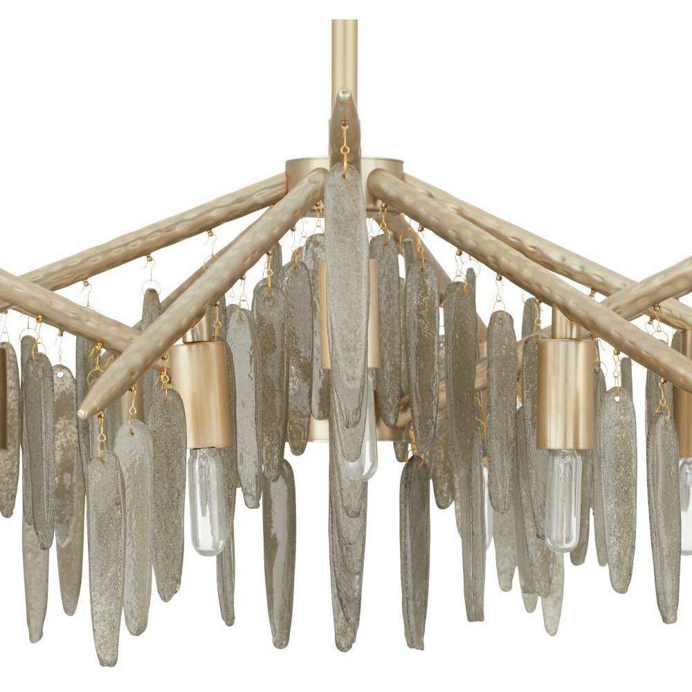 Gia 12 Light 40 inch Champagne Chandelier Ceiling Light