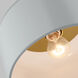 Malone 1 Light 10.75 inch Matte Grey Ceiling Flush Mount Ceiling Light