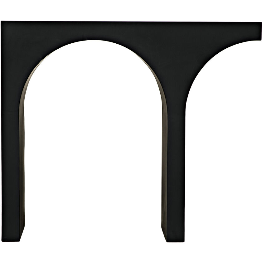 Maximus 35 X 30 inch Matte Black Console/Side Table