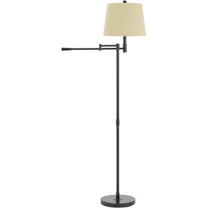 Monticello 65 inch 100 watt Oil Rubbed Bronze Swing Arm Floor Lamp Portable Light