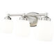 Kendrick 3 Light 23 inch Brushed Nickel Bath Vanity Light Wall Light