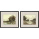 Landscapes Collection Green Framed Art