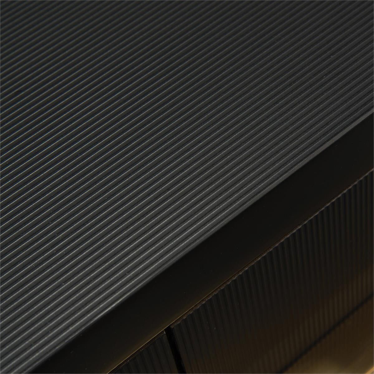 Midnight 67 inch Linia Black Console Table