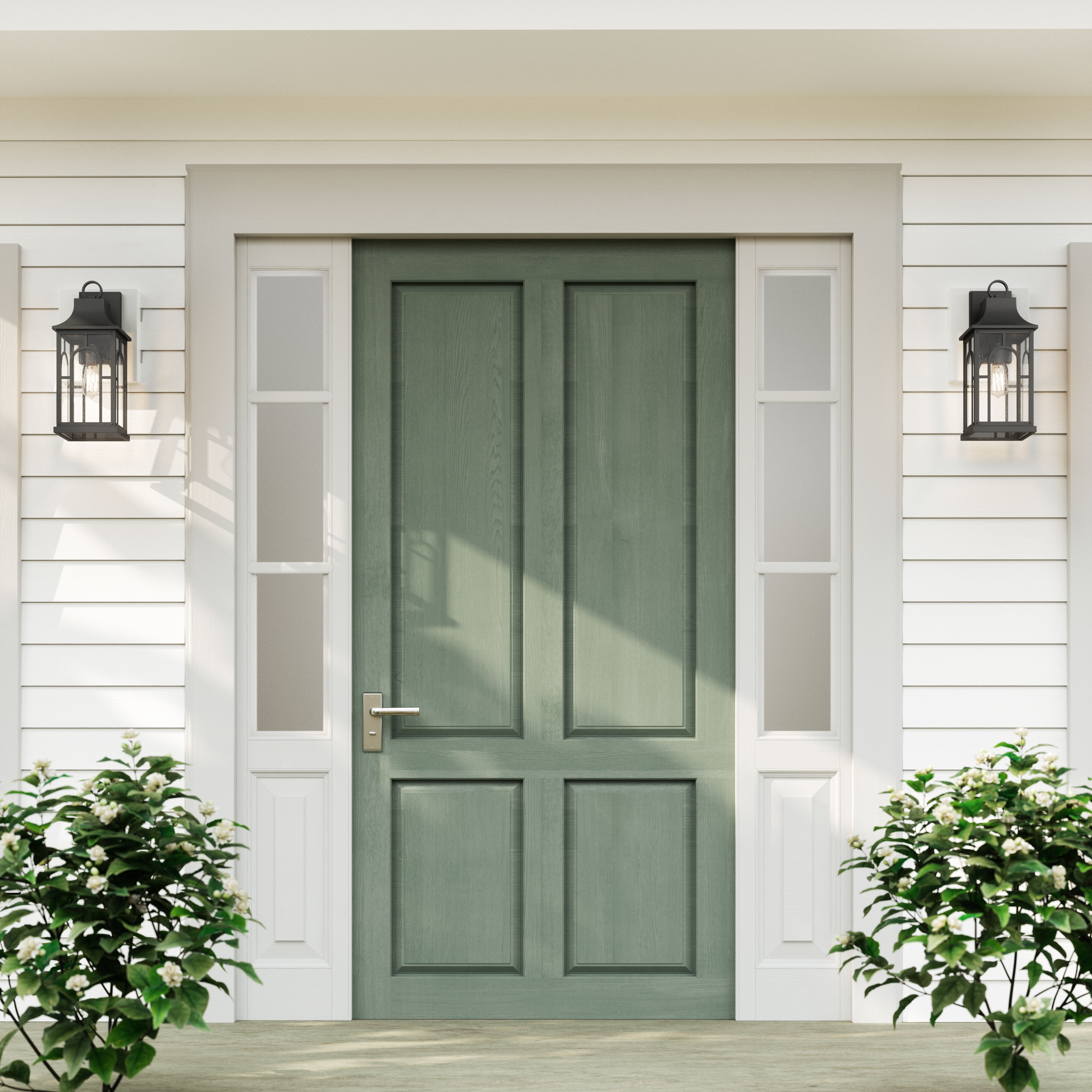 Triumph 1 Light 17.75 inch Textured Black Outdoor Wall Sconce