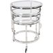 Carter Silver Bar Cart