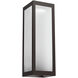 Outdoor Sconce LED 18 inch Statuary Bronze Outdoor Sconce, Single Box