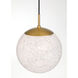 Langford 1 Light 12 inch Legacy Brass Pendant Ceiling Light