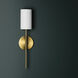 Olivia 1 Light 5 inch Aged Brass ADA Wall Sconce Wall Light