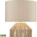 Corsair 24 inch 100.00 watt Natural Table Lamp Portable Light