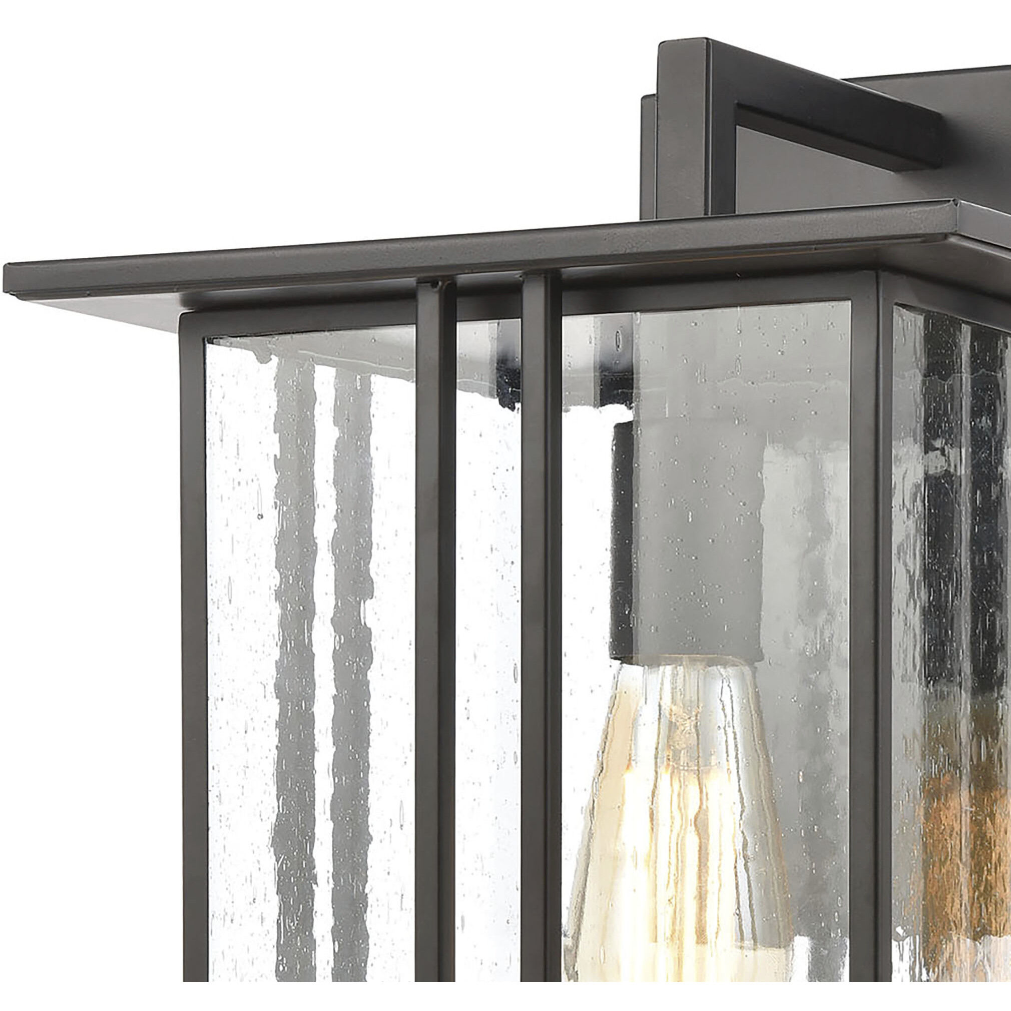 Radnor 1 Light 16 inch Matte Black Outdoor Wall Sconce