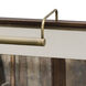 Slim-line 90 watt 30 inch Antique Brass Picture Light Wall Light