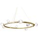Pearlene 12 Light 42.5 inch Aged Brass Chandelier Ceiling Light
