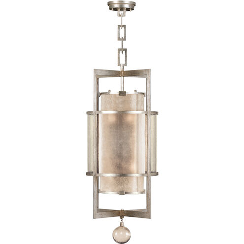 Singapore Moderne 6 Light 18 inch Silver Pendant Ceiling Light