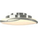 Flora LED 24.1 inch Sterling Flush Mount Ceiling Light