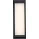 Atom LED 5.9 inch Matte Black ADA Wall Sconce Wall Light