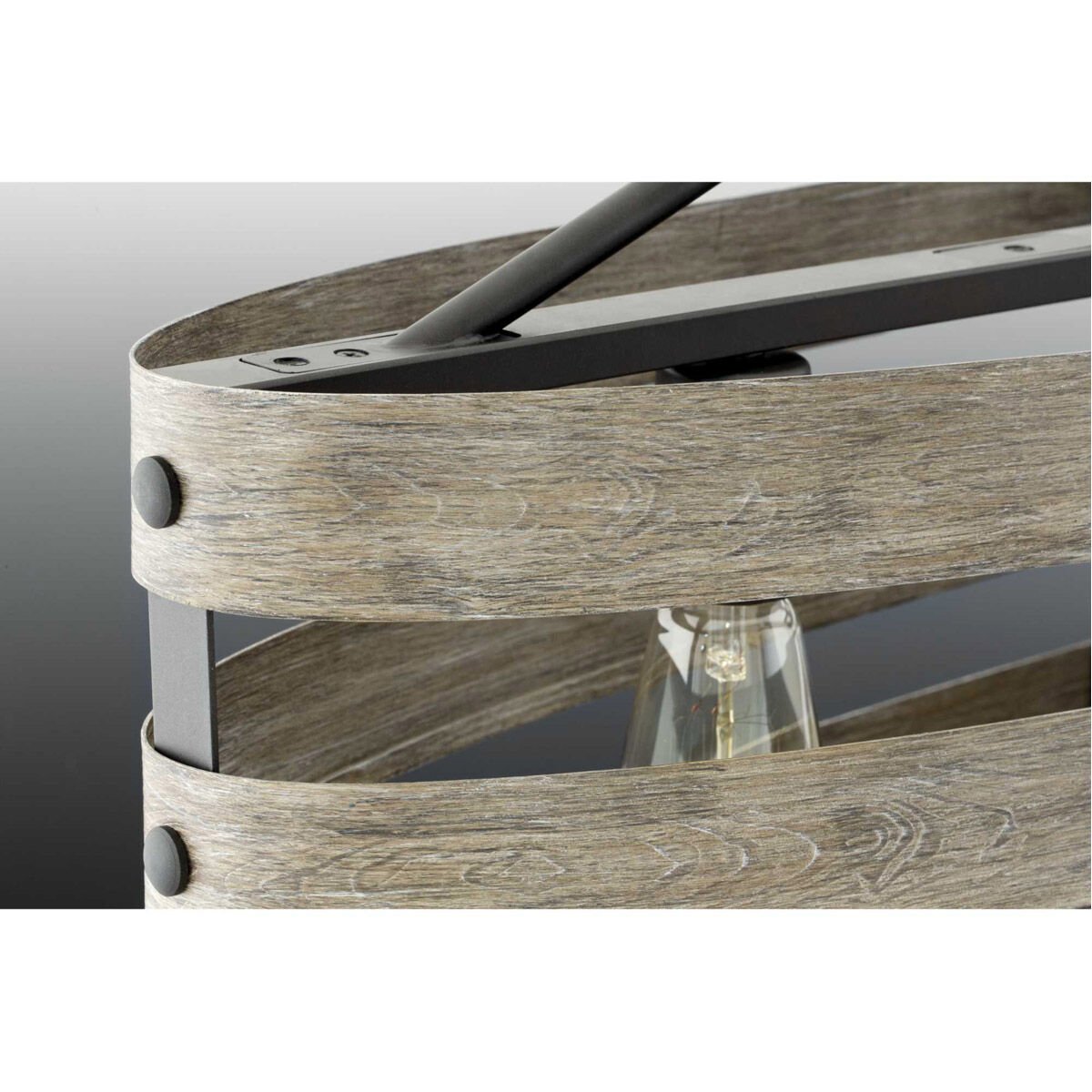 Gulliver 4 Light 39 inch Graphite Linear Chandelier Ceiling Light