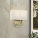 Monroe 2 Light 13 inch Antique Brass ADA ADA Sconce Wall Light
