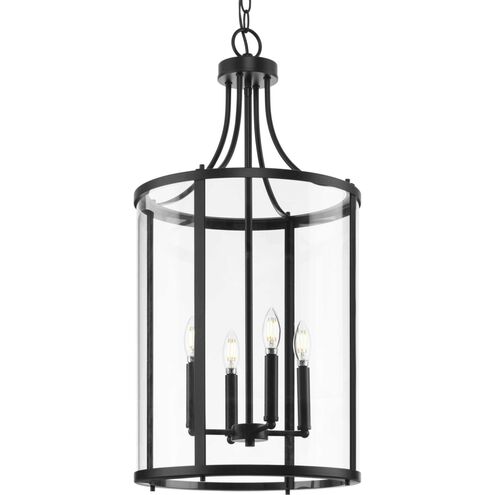 Gilliam 4 Light 15 inch Matte Black Foyer Light Ceiling Light