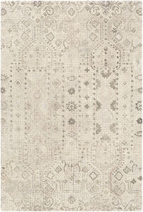 Vancouver 120 X 96 inch Light Beige Rug in 8 x 10, Rectangle
