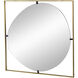Anita 31.9 X 31.9 inch Black/Gold Wall Mirror