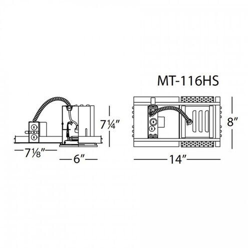 Mr16 Mult GY5.3 Aluminum Recessed Lighting