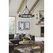 Breckenridge 8 Light 38 inch Matte Black Chandelier Ceiling Light, Design Series