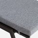 Bea 77 inch Textured Charcoal Gray Outdoor Pool Chaise Cushion