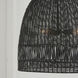 Naomi 3 Light 24 inch Matte Black Pendant Ceiling Light