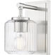 Landon Wall Sconce Wall Light in Brushed Nickel