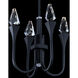 Beyond Plumeria LED 12 inch Black Pendant Ceiling Light
