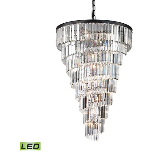 Palacial LED 36 inch Oil Rubbed Bronze Chandelier Ceiling Light