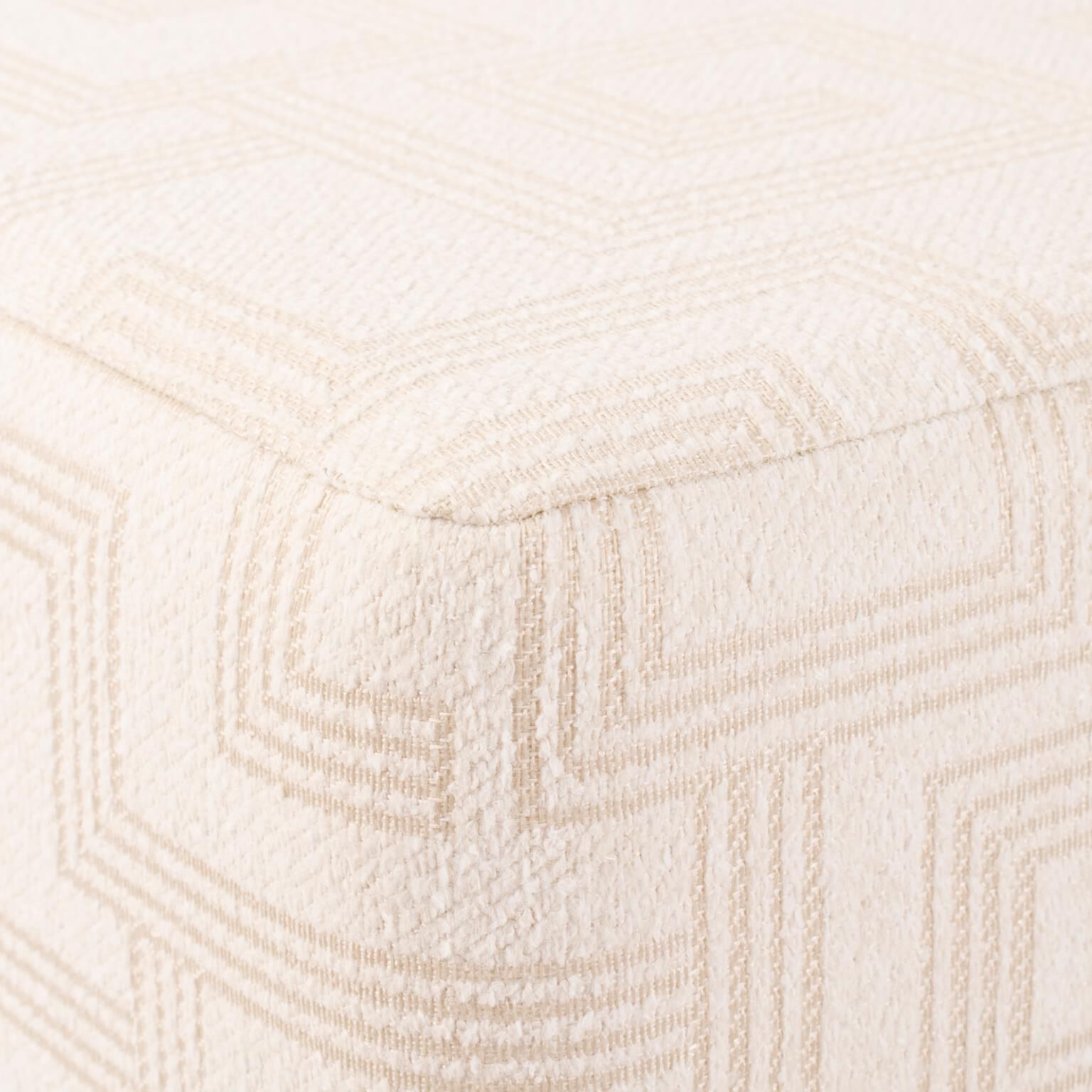 Syros Universal 18 inch Natural Outdoor Ottoman