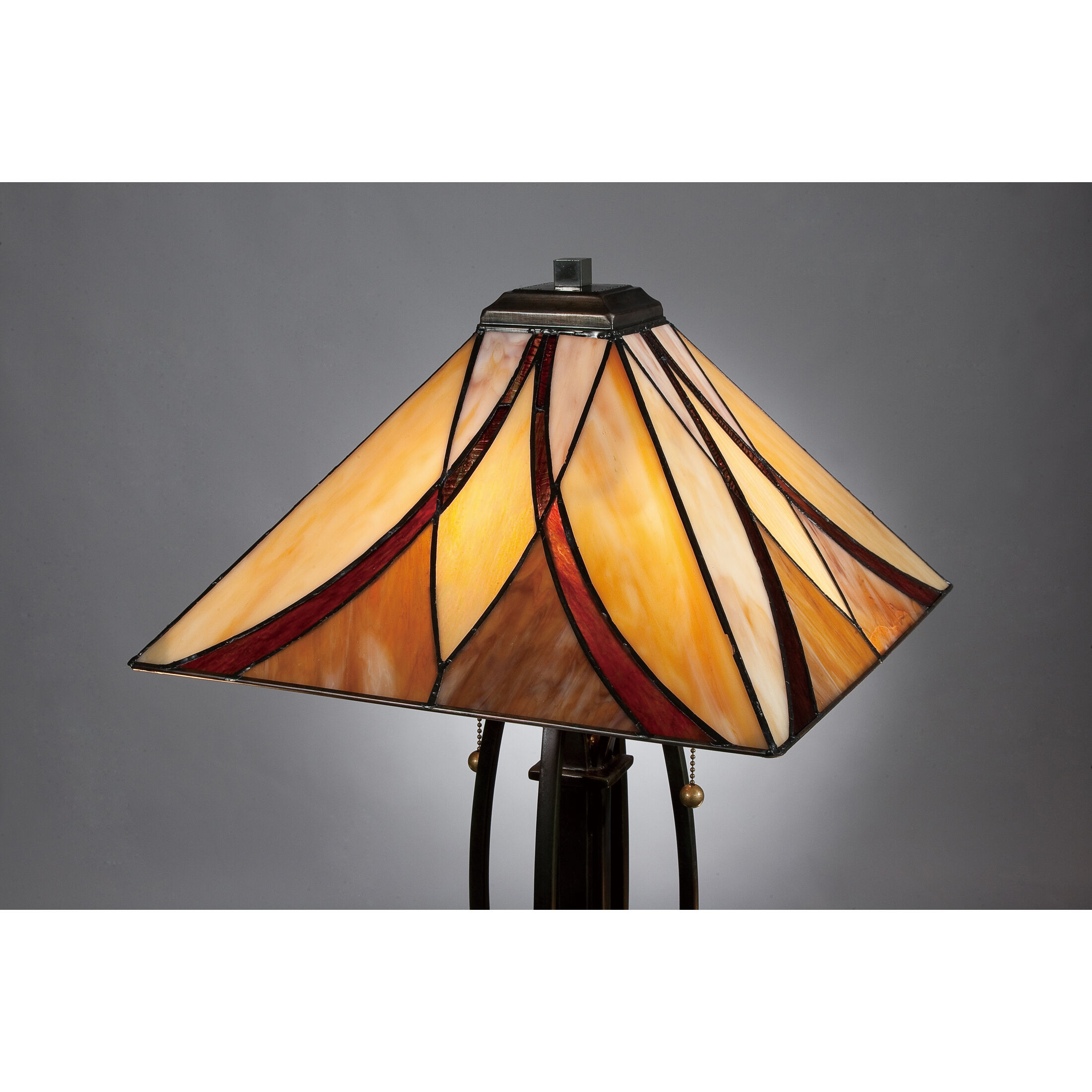 Asheville 25 inch 75 watt Valiant Bronze Table Lamp Portable Light, Naturals