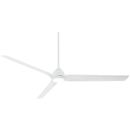Java Xtreme 84 inch Flat White Indoor/Outdoor Ceiling Fan, Wifi