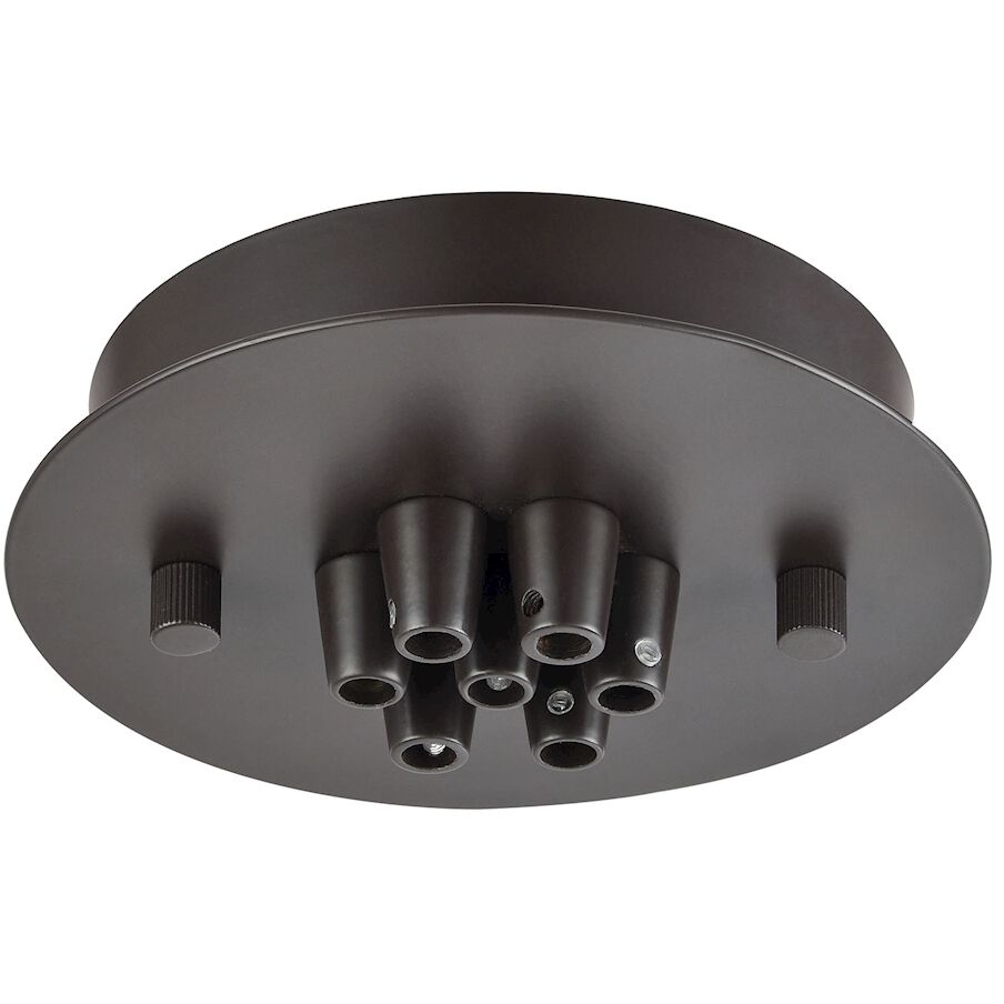 Signature 7 Light 1 inch Oil Rubbed Bronze Canopy, Round