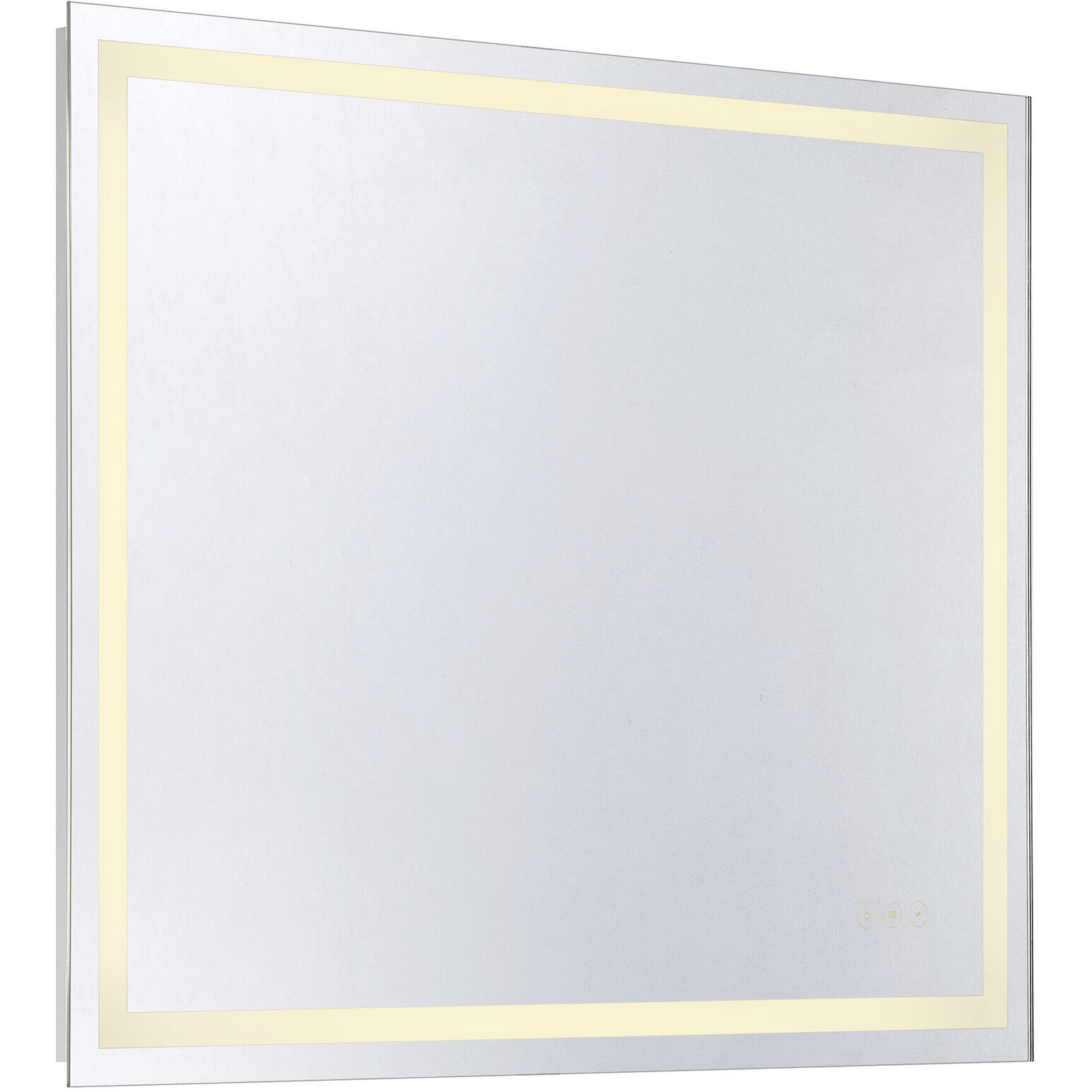 Beckett 36 X 30 inch Frost Mirror, Frontlit and Backlit