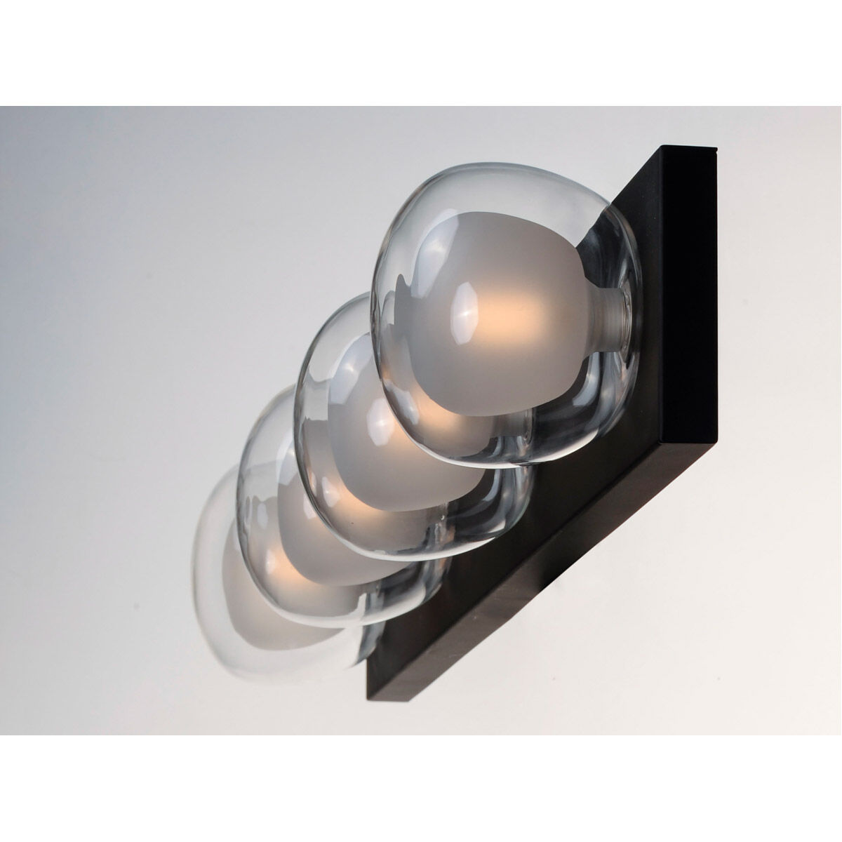 Pod LED 30.75 inch Black Bath Vanity Light Wall Light